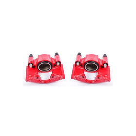 Power Stop 90-93 Cadillac Commercial Chassis Front Red Calipers w/o Brackets - Pair