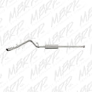 MBRP 05-13 Toyota Tacoma 4.0L EC/CC Cat Back Single Exit T409 Exhaust-6