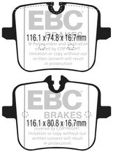 Load image into Gallery viewer, EBC 2018+ BMW M5 4.4TT (F90) Yellowstuff Rear Brake Pads