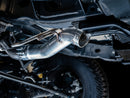 AWE Tuning 2021+ Ford Bronco 0FG Exhaust (No Tips) w/ Bash Guard-3