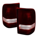 xTune Ford Ranger 93-97 OE Style Tail Lights Red Smoked ALT-JH-FR93-OE-RSM-1