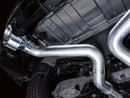 AWE Tuning 2023 Nissan Z RZ34 RWD Track Edition Cat-Back Exhaust System w/ Chrome Silver Tips-4