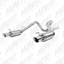MBRP 05-09 Ford Shelby GT500 / GT Dual Split Rear Street Version 4in Tips T409 Exhaust System-1