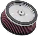 K&N Round Tapered 6.25in Base OD x 5.5in Top OD x 2.125in H Replacement Filter for Harley-Davidson-1