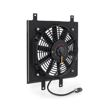 Mishimoto 92-00 Honda Civic Aluminum Fan Shroud Black - 0