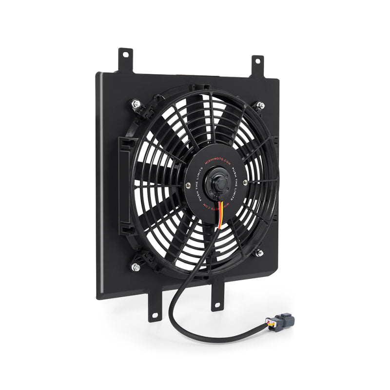 Mishimoto 92-00 Honda Civic Aluminum Fan Shroud Black - 0