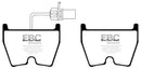 EBC 06-09 Audi RS4 4.2 (Cast Iron Rotors) Bluestuff Front Brake Pads-3