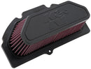 K&N 09-11 Suzuki GSXR 1000 Replacement Air Filter 11.063in L x 5.688in W x 3.375in H-1