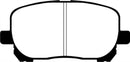 EBC 02-08 Pontiac Vibe 1.8 Redstuff Front Brake Pads-2