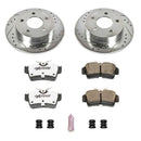 Power Stop 94-04 Ford Mustang Rear Z26 Street Warrior Brake Kit-1