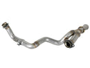 aFe POWER Twisted Steel Y-Pipe 2-1/4in 409 SS Exhaust System 2018 Jeep Wrangler (JL) V6-3.6L-5