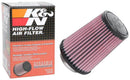 K&N Universal Rubber Filter 2-1/2in Flg / 4-1/2in OD B / 3-1/2in OD T / 6in H - Black Top-4