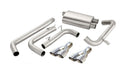 Corsa 1998-2002 Chevrolet Camaro Convertible Z28 5.7L V8 LS1 Polished Sport Cat-Back Exhaust-1