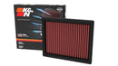 K&N 2022 Nissan Pathfinder V6-3.5L Replacement Air Filter-3