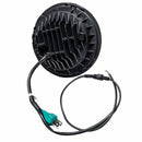 Oracle 7in High Powered LED Headlights - Black Bezel - Green-12