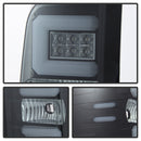 Spyder 14-18 Chevy 1500 / 15-19 GMC 3500 Dually / Bar LED Tail Lights Blk Smke ALT-YD-CS14-LBLED-BSM-5
