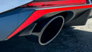 Borla 22-23 Hyundai Elantra N 2.0L 4 CYL. Turbo AT/MT ATAK Catback Exhaust Black Chrome-4