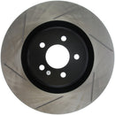 StopTech Power Slot 07-10 Ford Mustang Shelby Front Right Slotted Rotor-2