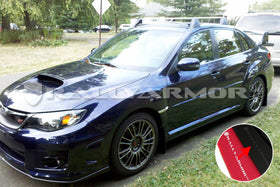 Rally Armor 11-14 Subaru WRX/STI (Sedan Only) Black UR Mud Flap w/Grey Logo - 0