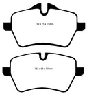 EBC 07-14 Mini Hardtop 1.6 Turbo Cooper S Ultimax2 Front Brake Pads-3