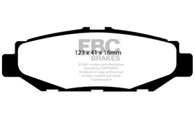 EBC 93-97 Lexus GS300 3.0 Redstuff Rear Brake Pads - 0