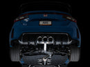 AWE Tuning 2023 Honda Civic Type R FL5 Track Edition Exhaust w/ Triple Chrome Silver Tips-7
