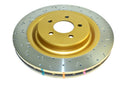 DBA 93-98 Supra Non-Turbo / 00-05 Lexus IS300 Front Drilled & Slotted 4000 Series Rotor-4