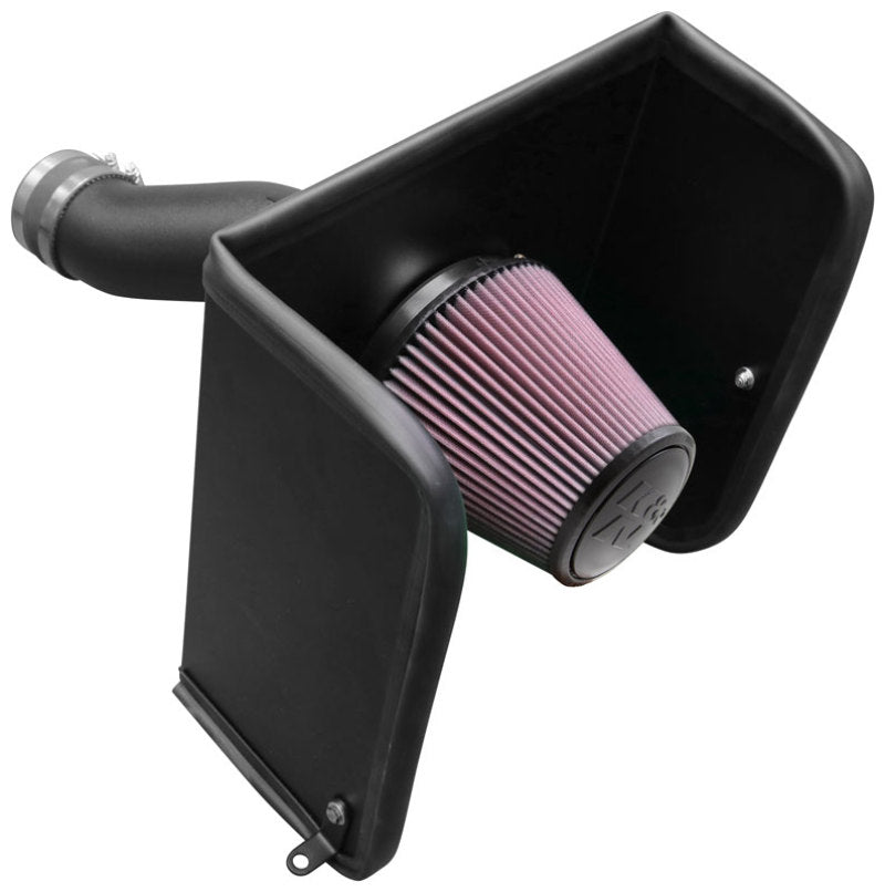 K&N 17-18 Nissan Titan XD V8 5.6L Aircharger Performance Intake - 0