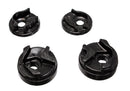 Energy Suspension 02-03 Nissan Sentra/200SX Black Motor Mount Insert Set (w/ Spec V 2.5L engine man-2