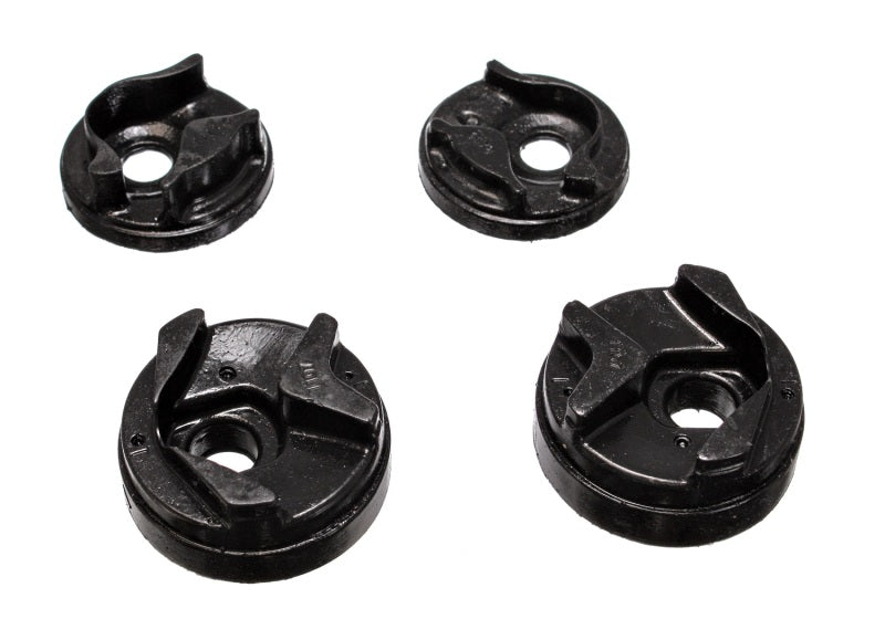 Energy Suspension 02-03 Nissan Sentra/200SX Black Motor Mount Insert Set (w/ Spec V 2.5L engine man - 0