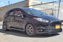 Rally Armor 13-19 Ford Fiesta ST Black UR Mud Flap w/White Logo-6