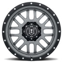 ICON Alpha 20x9 8x180 12mm Offset 5.5in BS Gunmetal Wheel-2