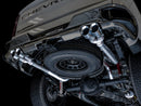 AWE Tuning 4th Gen GM 1500 5.3L 0FG Cat-Back Split Rear Exit (w/ Bumper Cutouts) - Quad Chrome Tips-3