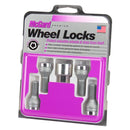 McGard Wheel Lock Bolt Set - 4pk. (Cone Seat) M14X1.5 / 19mm Hex / 31.0mm Shank Length - Chrome-3