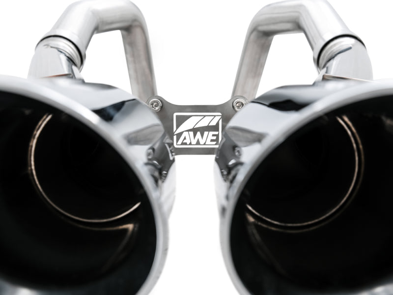 AWE Tuning 14-19 Chevy Corvette C7 Z06/ZR1 (w/AFM) Track Edition Axle-Back Exhaust w/Chrome Tips