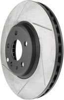 StopTech 09-10 Audi A4 / 08-10 A5 / 10 Audi S4 Front Right Slotted Rotor-5