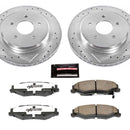 Power Stop 04-09 Cadillac XLR Rear Z26 Street Warrior Brake Kit-1