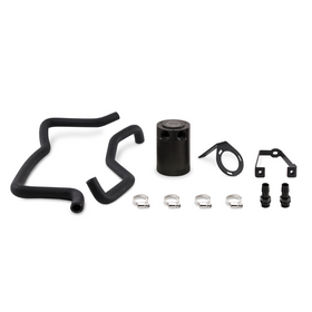 Mishimoto 2015+ Dodge Charger / 2015+ Chrysler 300C 5.7L Direct Fit Oil Catch Can Kit - Black - 0