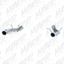 MBRP 2011-2014 Ford Mustang GT 3in Dual Axle Back Muffler Delete - T304-1