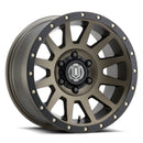 ICON Compression 17x8.5 6x5.5 0mm Offset 4.75in BS 106.1mm Bore Bronze Wheel-1