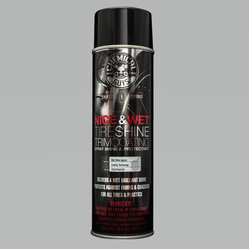 Chemical Guys Nice & Wet Tire Shine Protective Coating for Rubber/Plastic - 0