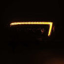 AlphaRex 10-13 Toyota 4Runner NOVA LED Proj Headlights Plank Style Alpha Black w/Seq Signal/DRL-3