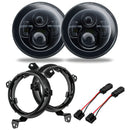 Oracle Jeep Wrangler JL/Gladiator JT 7in. High Powered LED Headlights (Pair) - No Halo-1