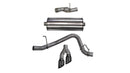 Corsa 2015-2020 GMC Yukon Denali 6.2L V8 Single Side Exit Cat-Back Exhaust w/ Polished Black Tips-1