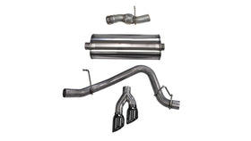 Corsa 2015-2020 GMC Yukon Denali 6.2L V8 Single Side Exit Cat-Back Exhaust w/ Polished Black Tips