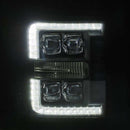 AlphaRex 11-16 Ford F-350 SD NOVA LED Proj Headlights Plank Style Alpha Blk w/Activ Light/Seq Signal-3
