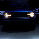 AlphaRex 21-23 Ford Bronco NOVA LED Projector Headlights Black-4