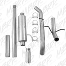 MBRP 14 Chevy/GMC 1500 Silverado/Sierra 4.3L V6/5.3L V8 Single Side Exit AL 3in Cat Back Exhaust-4