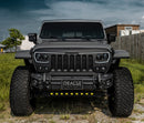 ORACLE Lighting 2019+ Jeep Wrangler JL / Gladiator JT Skid Plate w/ Integrated LED Emitters - Yellow-1