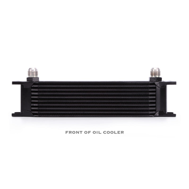 Mishimoto Universal 10 Row Oil Cooler Kit - Black - 0